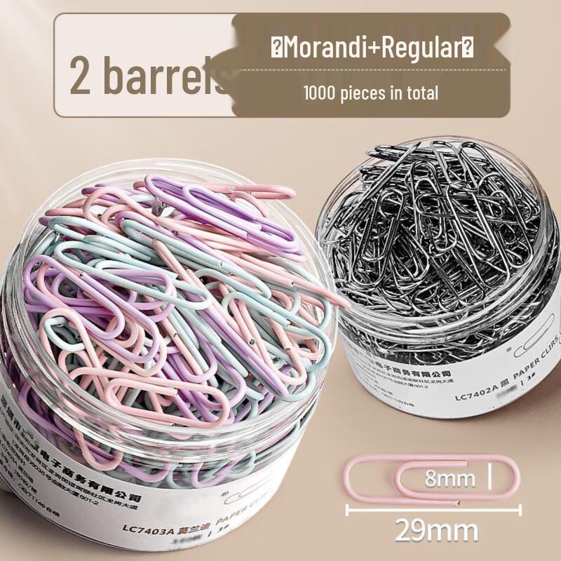 Ally Stainless Steel Paper Clips