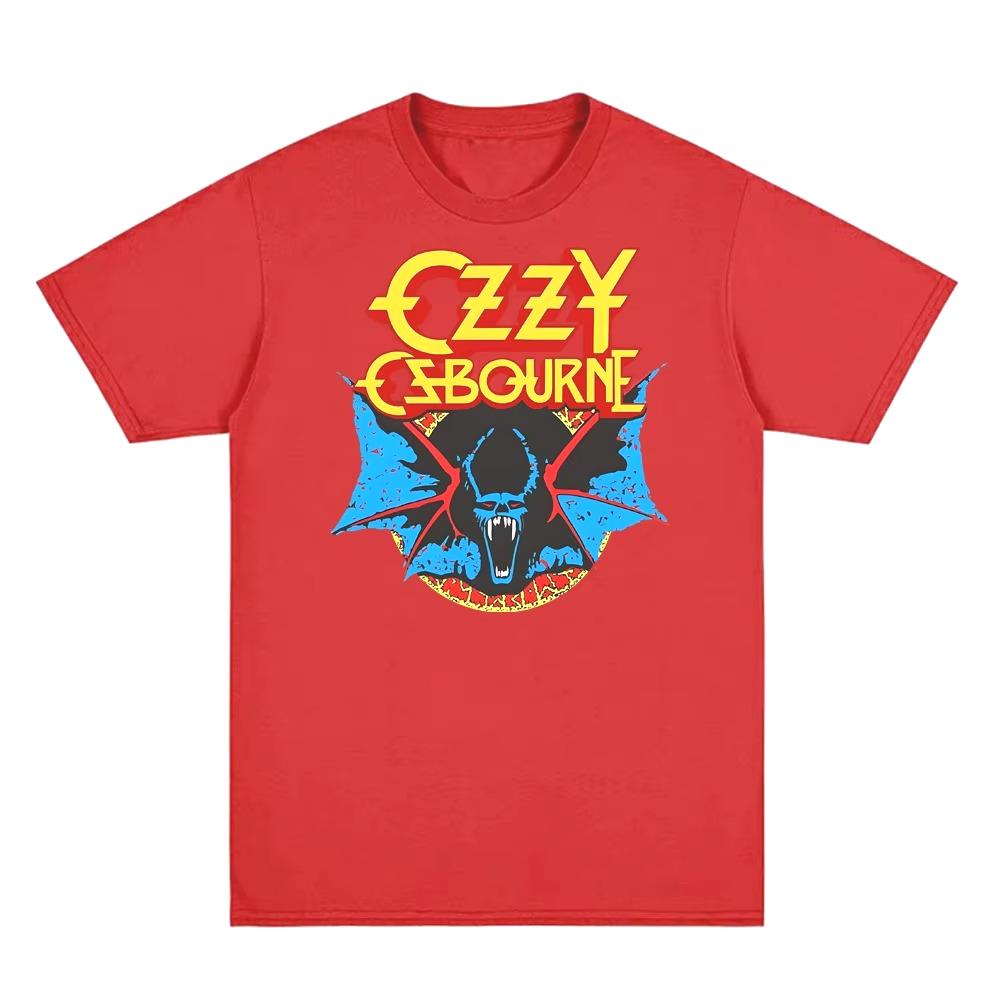 Ozzy Osbourne T Shirt Graphic Printing Hip Hop CottonTee-shirt Short Sleeve GothicTshirt Unisex High Quality Men Women Tops