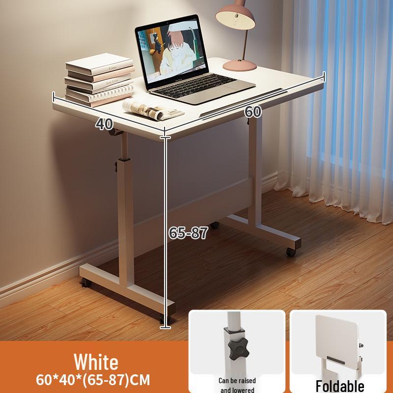 Adjustable Bedside Table: Compact, Versatile Desk for Bedroom, Dorm, Home Office, or Student Use