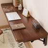 Practical Wooden Wall Mounted Rack Space Saving Household Hanging Supports Table Foldable Shelf For Dining Study Home Office