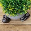 3Pcs Plant Pot Support Decorative Garden Animal Theme Plants Flower Pot Feet Synthetic Resin Pot Elevators