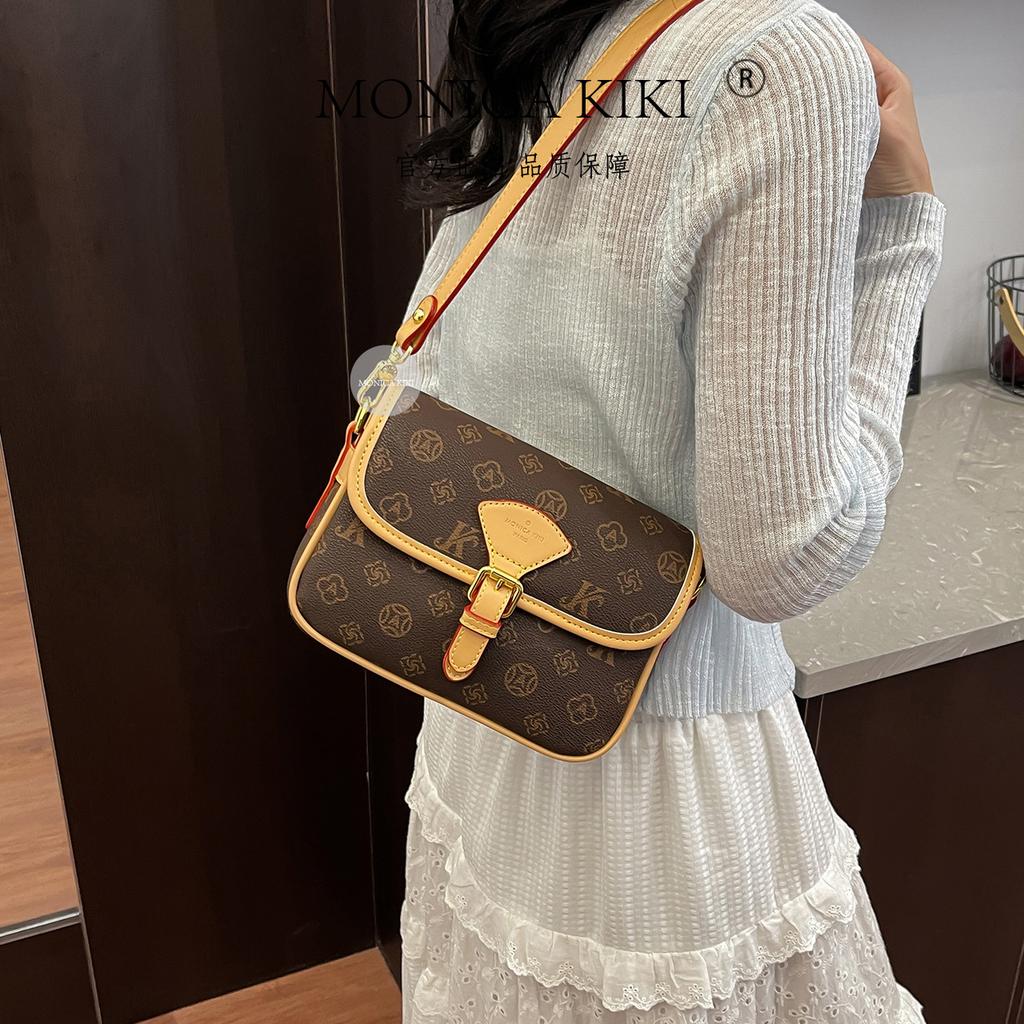 Premium Women's Bag Small Bag 2025 New European and American Hot-selling Fashion Printed Small Square Bag Versatile Shoulder Messenger Bag