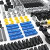 123PCS Suspension Perforated Technology Bricks Parts  Set Beam Pin Arm Hole Modified  MOC Blocks Assembly Toy Mixing Accessories