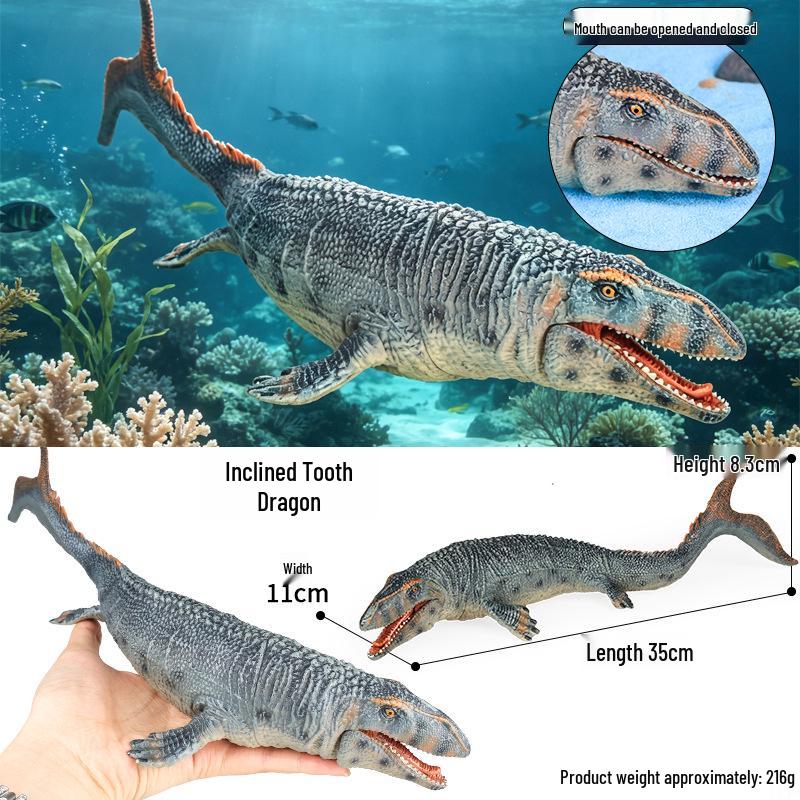 Animal Model Simulation Toy: Woolly Rhinoceros, Dunkleosteus, Deinotherium, Mammoth, Smilodon, Thunder Bird