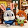 Zootopia Judy Hopps Nick Wilde Plush Toys With Pp Cotton Filling For Kids And Collectors