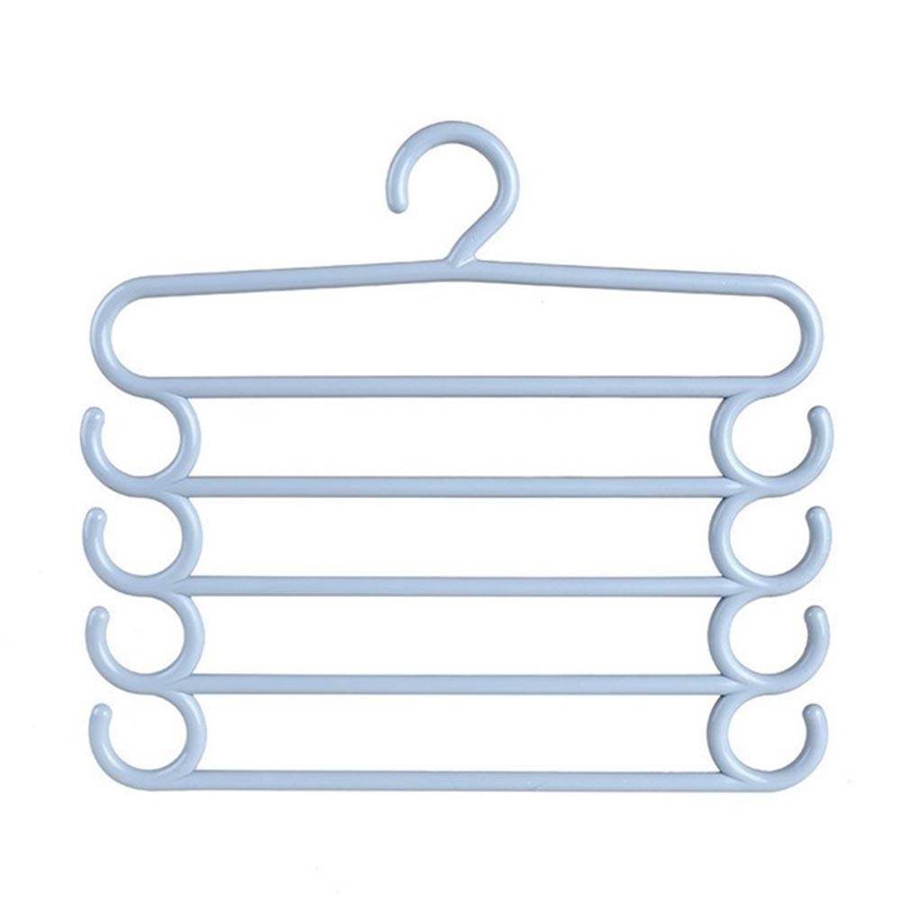 Stay Organized with 5 Layer Hanger for Trousers Pants and Accessories