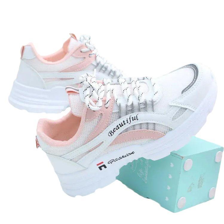 Dad Shoes Women's Fashion Versatile Casual Shoes 2025 Autumn New Daily Comfortable Versatile Women's Single Shoes Muffin Shoes Tide