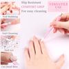 YIKOOLIN 5/10Pcs Ways Manicure Nail Cuticle UV Gel Polish Pusher Remover Trimmer Stainless Steel Pedicure Dead Skin Cuticle Care
