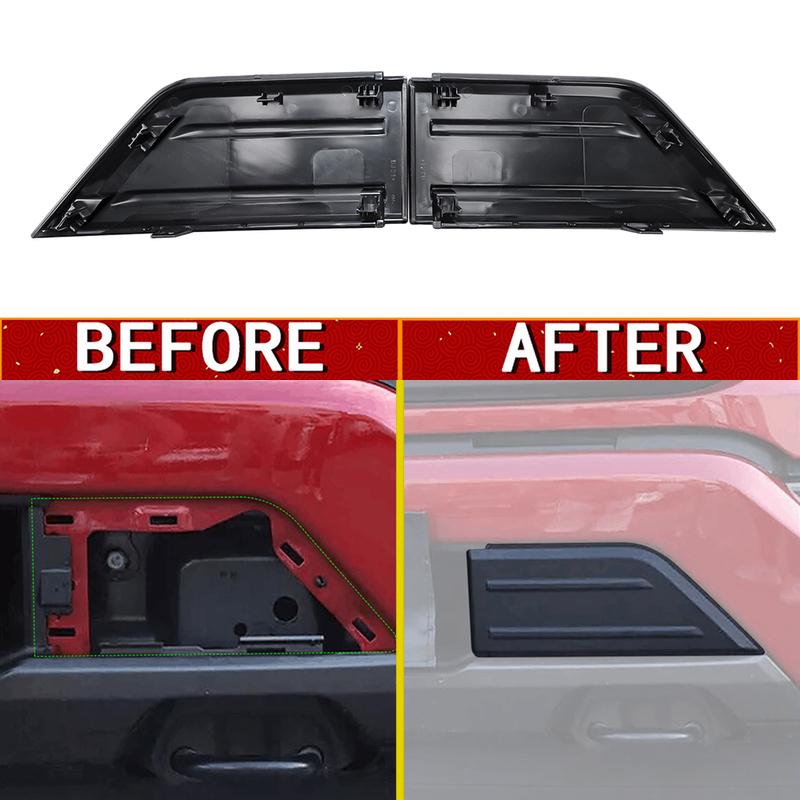 Front Bumper Panel Cover Trim for Ford F150 F-150 - Replacement Parts Car Accessories ML3Z-17E810-AA ML3Z-17E811-AA