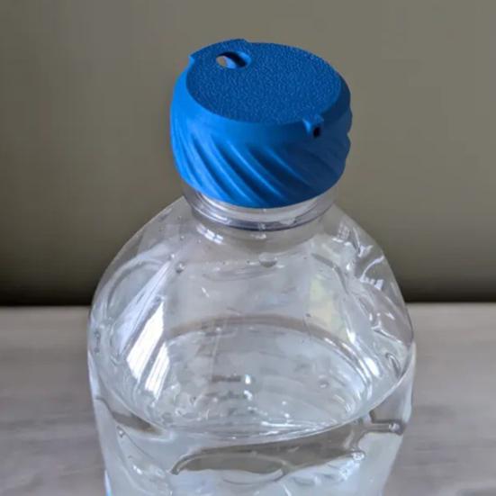 Ultra-Light Portable Wash Bottle Cap 3D Printed Reusable Standard Bottles Travel Bidet Attachment
