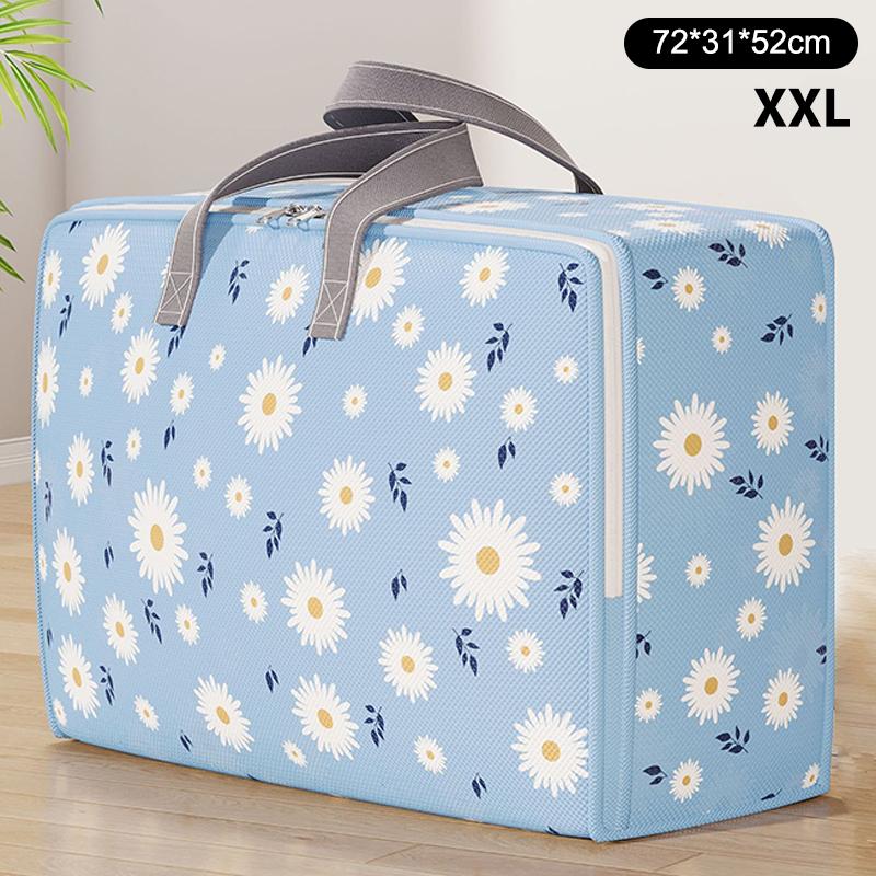 

Сумка для хранения одеял, большая вместимость, сумка для хранения одежды, утолщенные складные сумки для переезда с ручками XXL