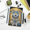 Zestaw do tworzenia obrazów 5D z kryształków do samodzielnego wykonania Notes Diamond Art Zestawy Kryształowy Notes Szkicownik Wiertło jednostronne Prezent na Święta Urodziny
