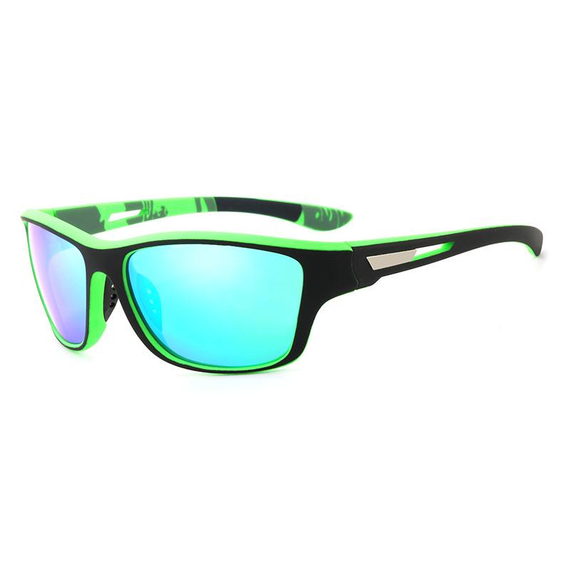 

Поляризованные очки для рыбалки, мужские очки для вождения, очки для активного отдыха, мужские спортивные солнцезащитные очки для походов, женские очки Uv400 15CM зелёный