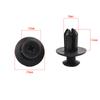 100Pcs 8mm Auto Fastener Clip Plastic Clips Remove Retain Rivets For Cars Fasten Bumper Door Trim Fitting Disassembly Car Tool