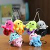 Adorable Reversible Octopus Plush Toy With Soft Short Plush In Multiple Colors