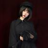 Japanese Leather Buckle Beret Octagonal Hat Warm Artist Hat All-match for Women