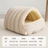 Dog Beds Removable Winter Nest Kennel Cat Bed Cave For Puppy Kitten Animal Indoor Living Room Bedroom Balcony Apartment