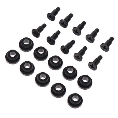 10Pcs 2.5/3.5-Inch Computer Case Shockproof Screws With Shock Absorption HDD Shock Absorption Screws For Enhanced Protection
