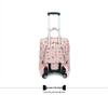 Women's Universal Wheel Trolley & Backpack Travel Bag - Large, Lightweight, Ideal for Short Trips & Carry-On Luggage