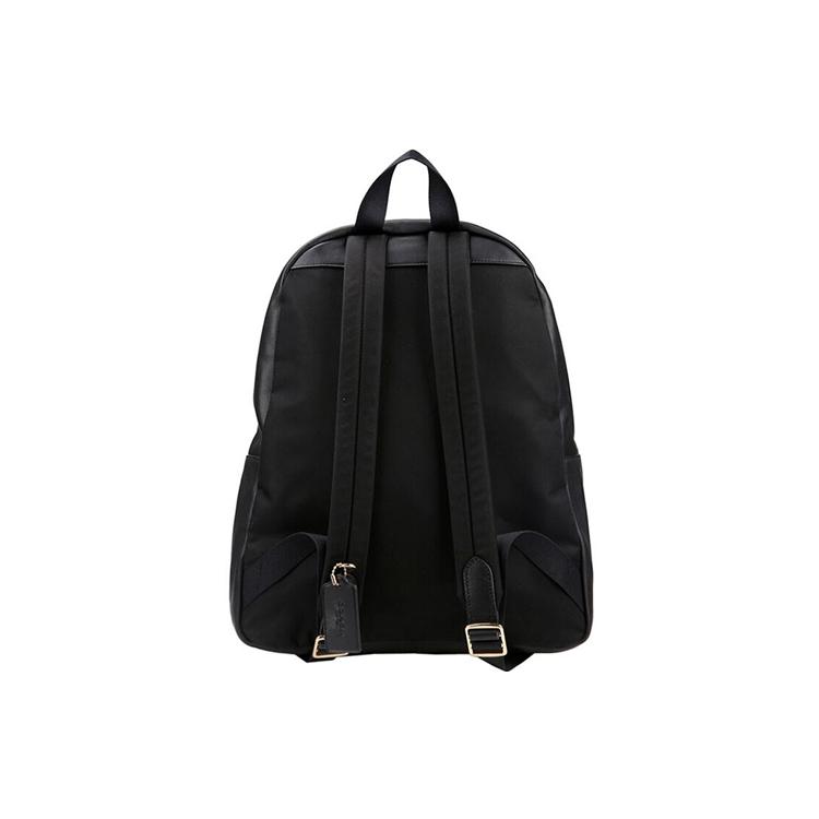 COACH Charlie Coated Canvas Backpack Large Women's Dark Brown (Unisex) Backpacks 58314 IMAA8