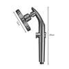 Handheld overhead shower head dual-purpose booster shower head elbow bathroom accessories shower set large water outlet