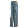 adidas Originals Washed Flair Pant New Year Edition Water Washed Micro Flare Sport Stripe Slim Fit Jeans Women Bottoms KT-3173
