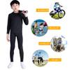 Nesseo Compression Sports Shirt and Tights Keeps You and Provides Compression Kids' Wear, Innerwear, Set, Warm, Sweat-Wicking, Quick-Drying,