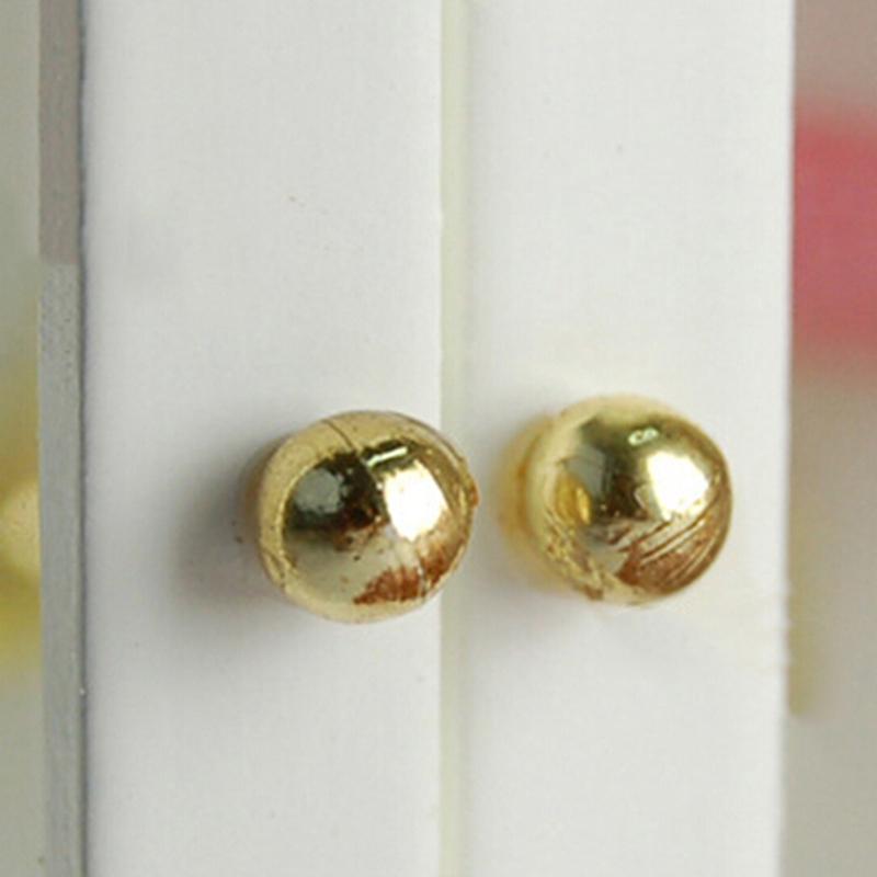 

Small Doll House Furniture Part Pocket Cabinets Tea Table Sofa Legs Drawer Handles Pulls Diy Wainscot Wall Decoration Accessories