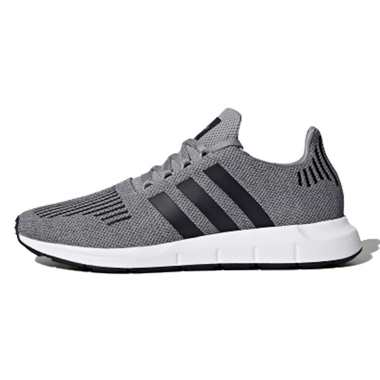 

Adidas Swift Run Grey Three Men Кроссовки Core-Black Medium-Grey-Heather CQ2115