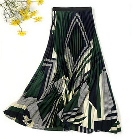 Round Versatile Three-Layer Mesh Pleated Long Skirt for Women - 6-Meter Wide Hem, 2026 Spring/Summer Collection