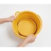 TRUSCO Folding Bucket Yellow 8L TORBY