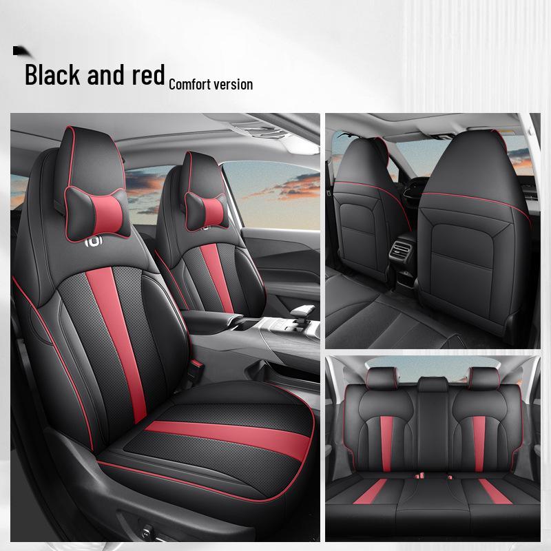 Qiyuan A05 Universal Leather Car Seat Cushion for Five Seats (All Seasons)