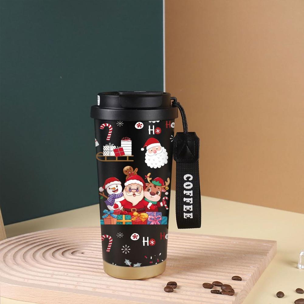 Insulation Or Cooling Christmas 316 Stainless Steel Cup 530ML Thermal Mug  for Boys and Girls