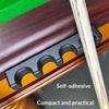 Pool Cue Holder Portable Weighted Professional Billiard Cue Holder Pool Table Accessories Holds 5 Cues Cue Stick Holder Cue Rest
