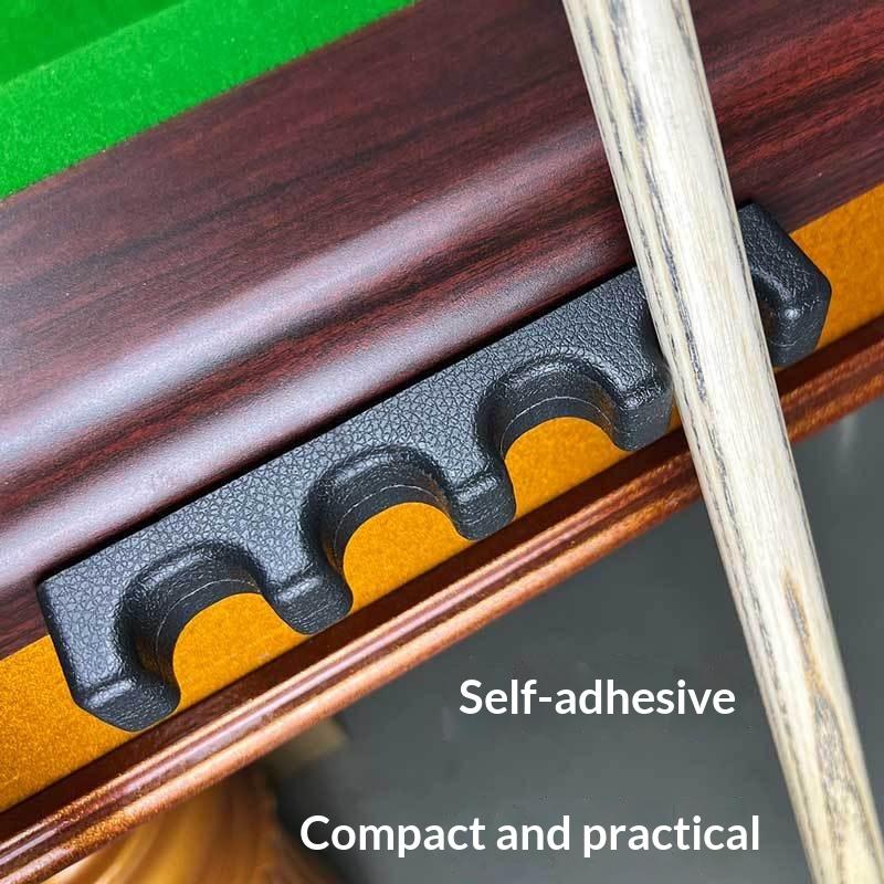 Pool Cue Holder Portable Weighted Professional Billiard Cue Holder Pool Table Accessories Holds 5 Cues Cue Stick Holder Cue Rest
