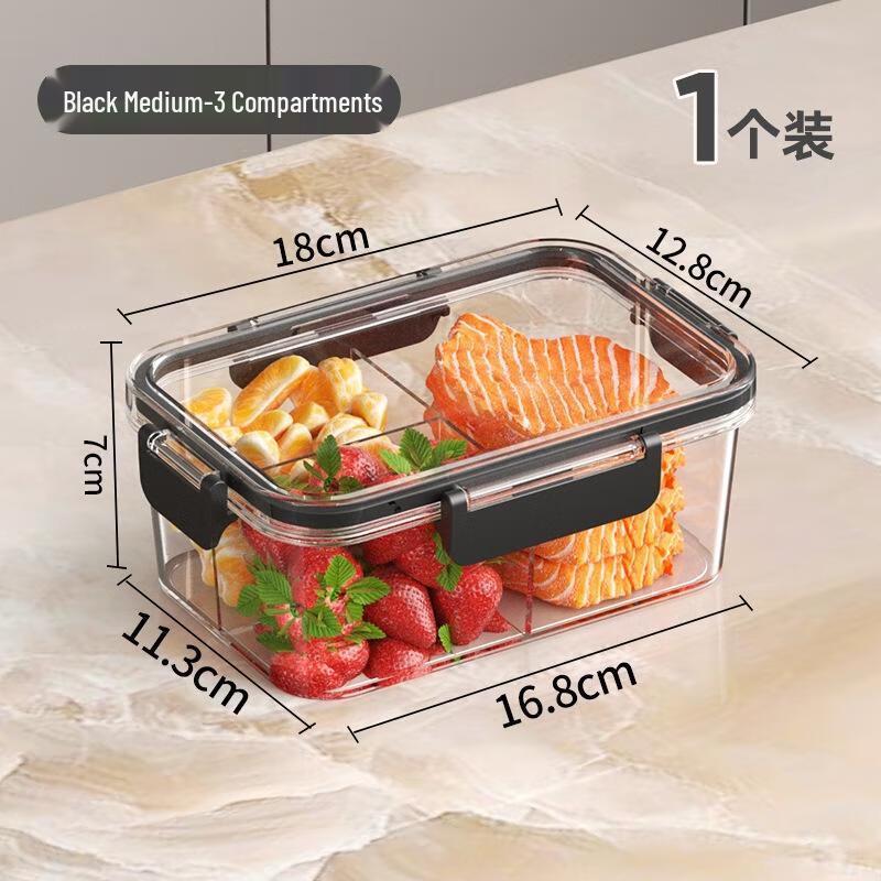 Sealable Divided Food Storage Container
