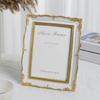 Antique Ornate Photo Frame with Floral Relief Vintage Picture Frame Wall and Tabletop Display for Home Decors Art Gallery