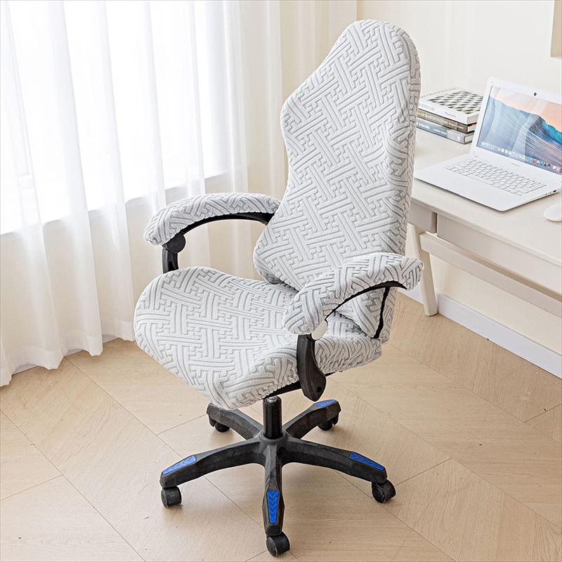 Thicken Gaming Armchair Seat Cover Elastic Office Banquet Chair Cover Anti Dirty Protect Stretch E-Sports Computer Chair Cover