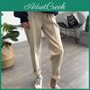 Pencil Autumn Women Winter Thicken Pants Wool Pants Female Harem Pants High Waist Loose Soft Plus Size Women Trousers Capris 6648