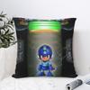 Megaman Video Game Mega Man  Square Pillowcase Cushion Cover Pillow Case Throw Pillow Cover for Home Bedroom Car