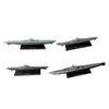 Model Ship Cruiser Naval Warfare Realistic Ornament Alloy And PP with Base Without Moving
