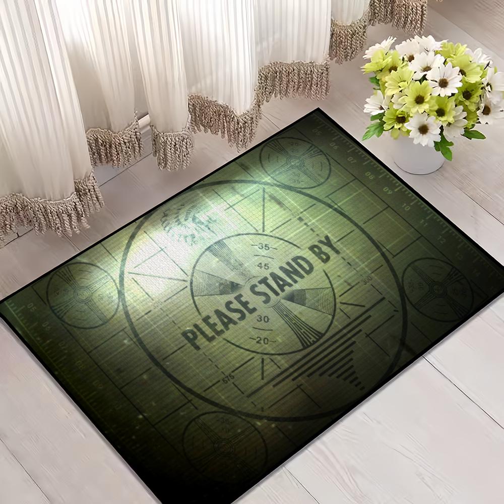 

Дверной коврик для украшения ванной комнаты, декор комнаты Fallout, ТВ-коврик, ковер для прихожей, смотреть, добро пожаловать, коврик для ванной, кухни SJR40x60CM