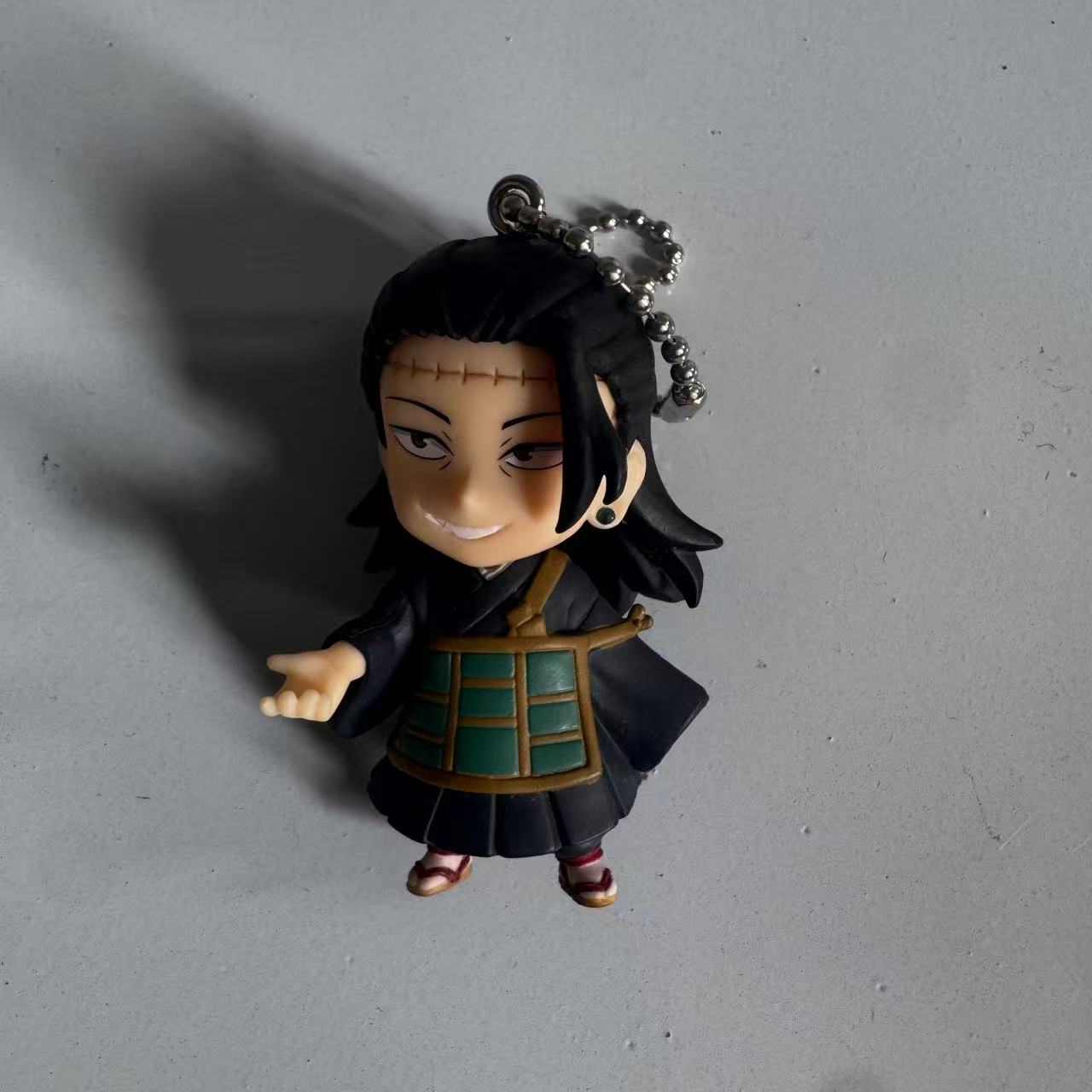 

Genuine Jujutsu Kaisen Nanami Kento Geto Suguru Ryomen Sukuna Ex Cashapou Keychain Action Figure Model Poseable Articulated Scale Detailed Movable