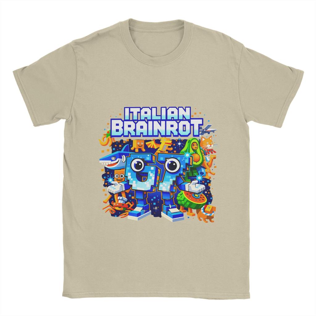 Italian Brainrot 67 TShirt Summer Pure Cotton T Shirts For Adult Harajuku Pattern Tee Shirt Short Sleeve Y2K Basic Top Tees