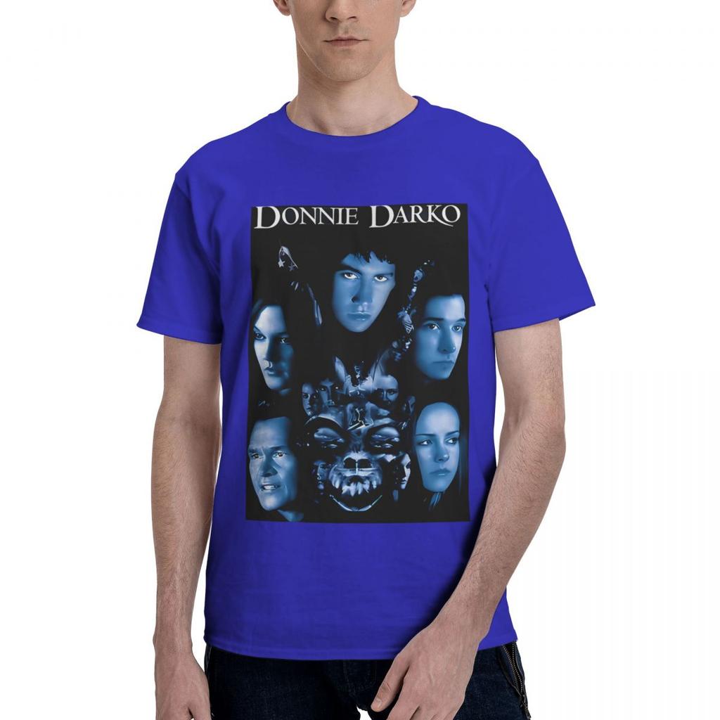 Donnie Darko V3 Movie Poster Jake Gyllenhaal DTG 100 Cotton Casual Breathable Confortable T Shirt Designer Clothes Men Mens