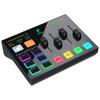 TONOR Gaming Audio RGB Audio Interface with Instrument Input Voice Changer Custom Sound Live Broadcasting On and More Mixer, TX310, XLR/6.35mm