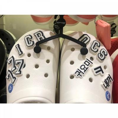 Jibbitz Charm Korean Numbers Alphabet