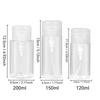 Cleaner Bottle Clear Bottle Push Down Empty Lockable Pump Dispenser Bottle for Nail Polish and Makeup Remover
