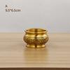 Vintage Brass Incenses Holders for Luck Chineses Styles Carving Incenses Burners Home Decoration Craft for Prosperity