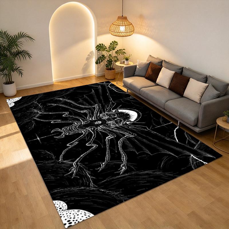 Bat Art Living Room Nonslip Area Rug Soft Carpet For Bedroom Game Playroom Sofa Office Home Decor Doormat Christmas Gift C9291410